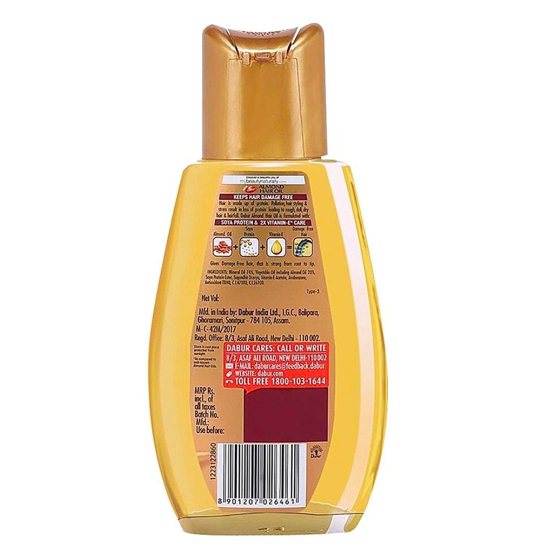 Dabur Almond Hair Oil: 485 ml